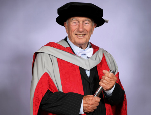 Insulin Pump Pioneer Honorary Degree Robert Channon 1