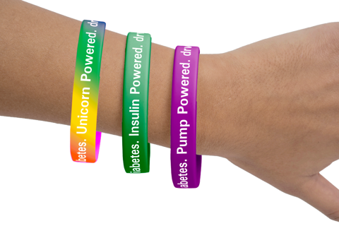 DRWF Medical Alert Bracelets RAINBOW