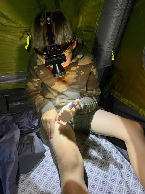 Eddie Boots Type 1 Injecting Insulin