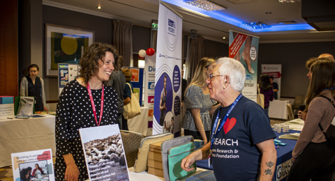 Wellness Day South 22 Lionel and Exhibitor